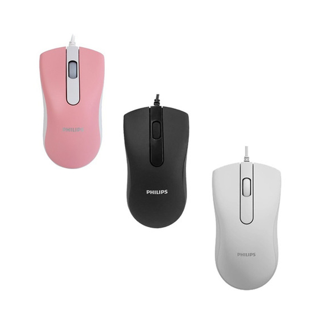 Mouse Philips M101 USB Rosa
