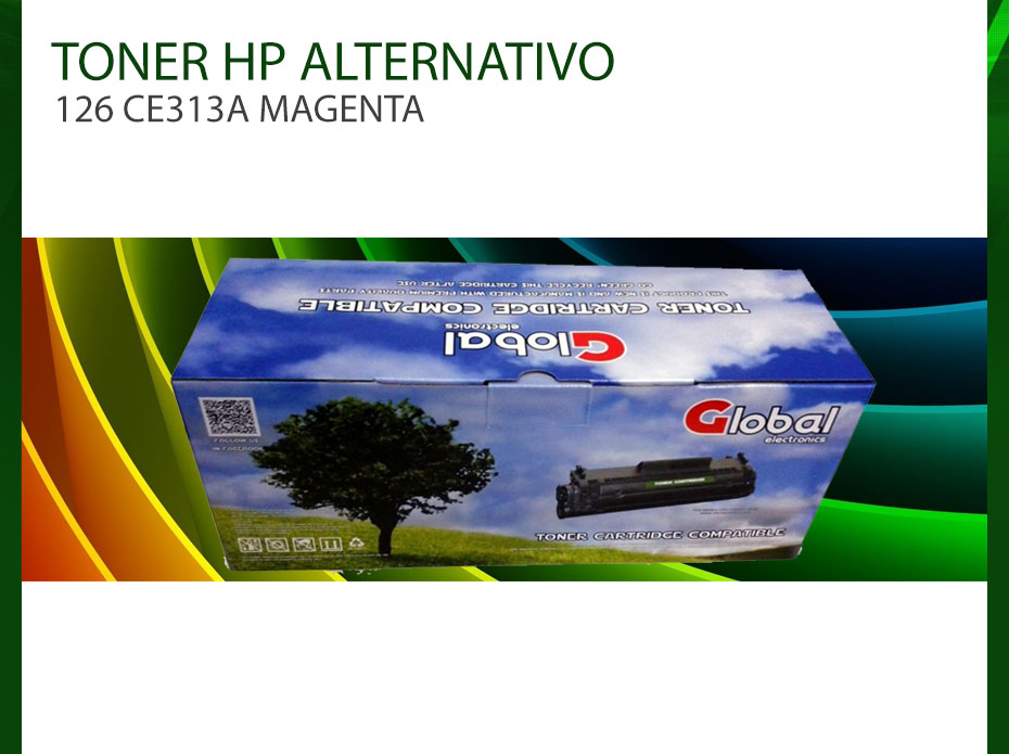 Toner Alternativo Hp 126 Ce313a Magenta 1025 176