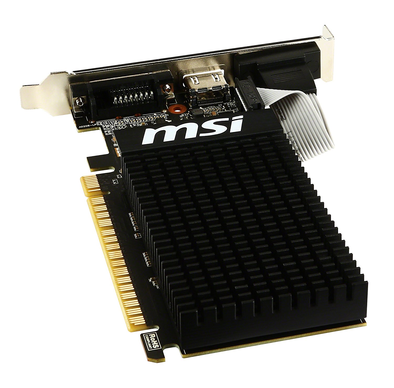 Placa de Video Msi Geforce Gt 710 1gb Ddr3