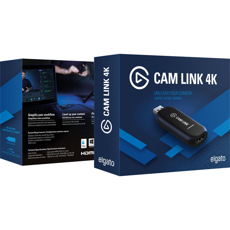 Cam Link ElGato 4K HDMI / USB 4K@30
