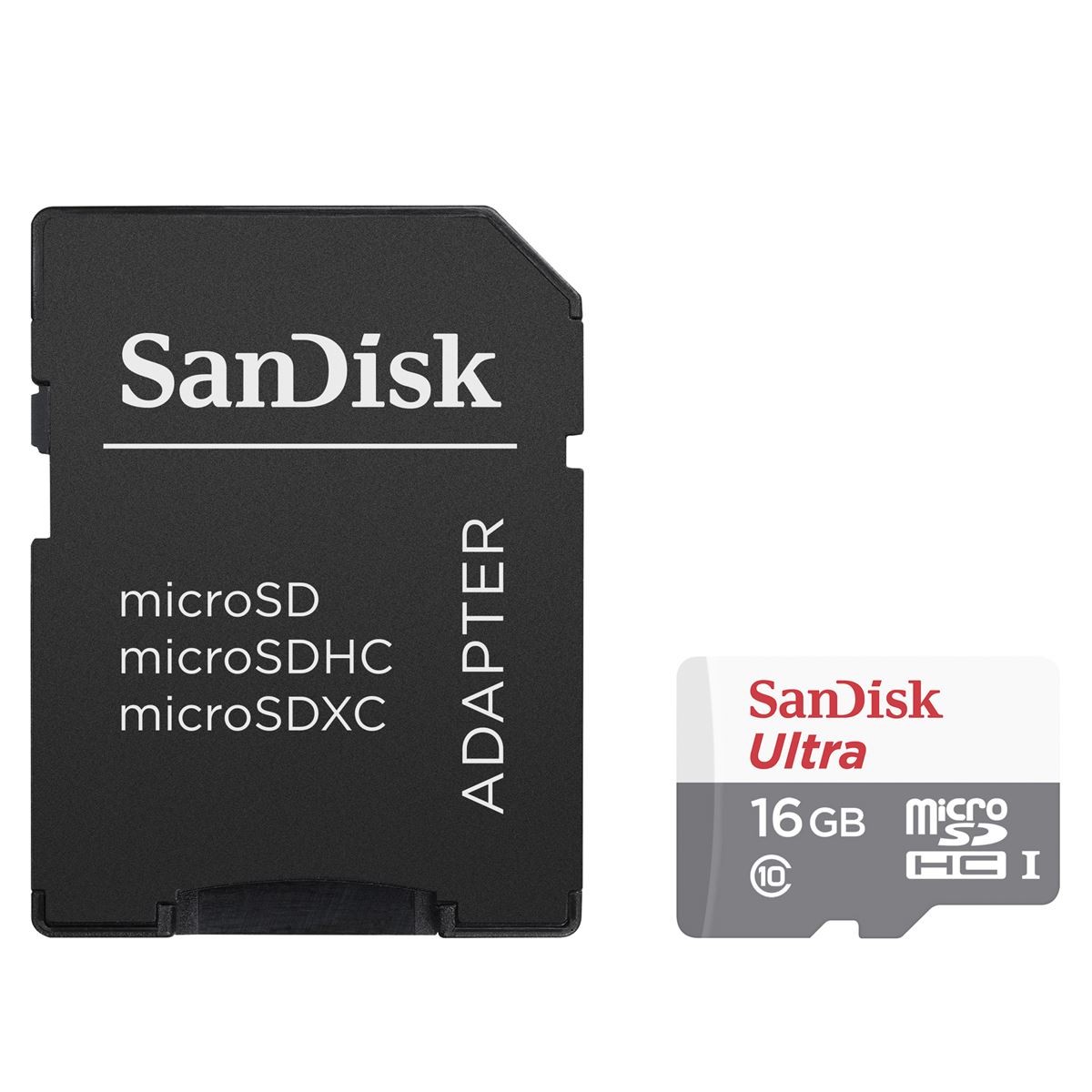 Micro Sd Sandisk Con Adaptador Sd 16 Gb Clase 10