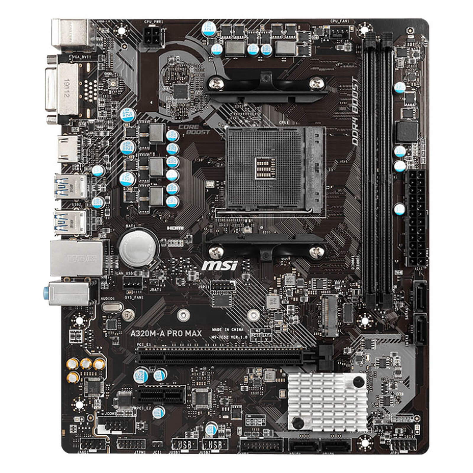 Motherboard MSI A320M-A Pro Max AM4