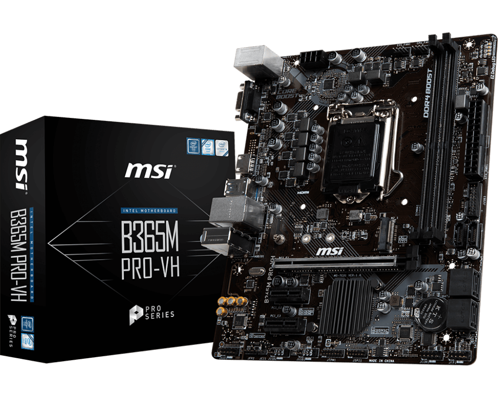 Motherboard MSI B365M Pro-VH Box M-ATX S1151