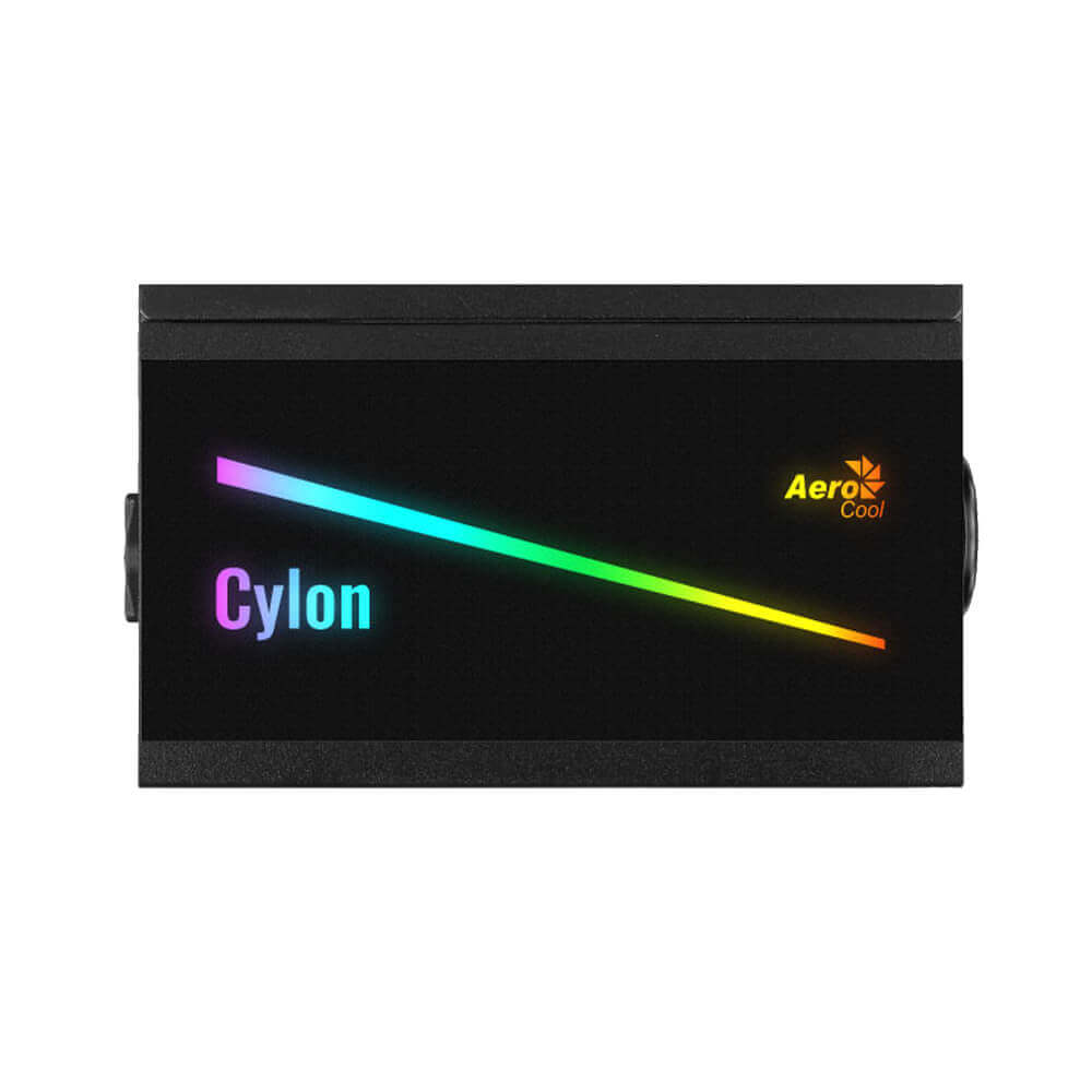 Fuente Aerocool Cylon 600w RGB 80+ Bronze