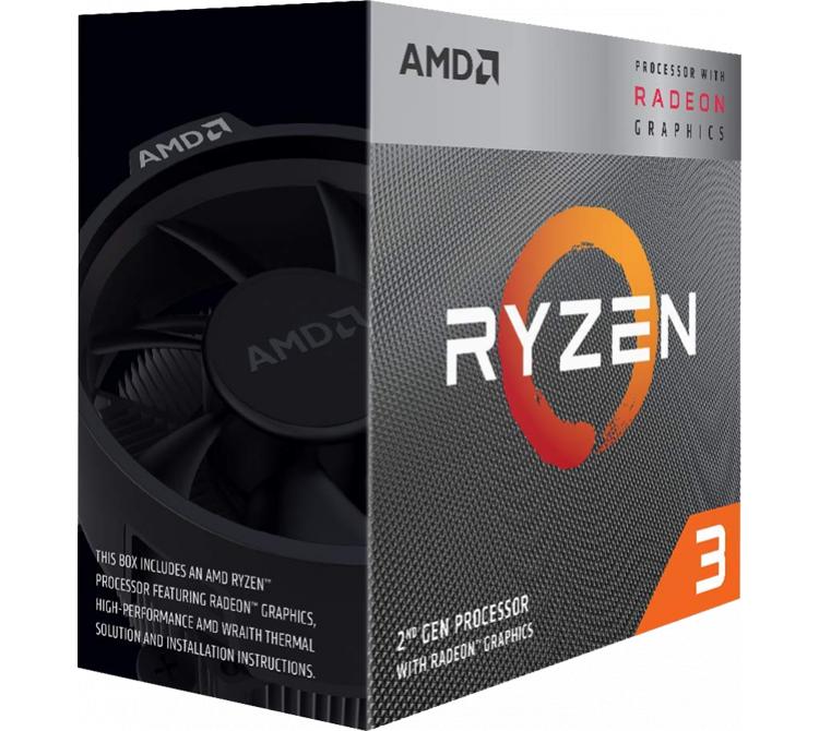 Microprocesador AMD Ryzen 3 3200G Wraith Stealth ZEN2 AM4