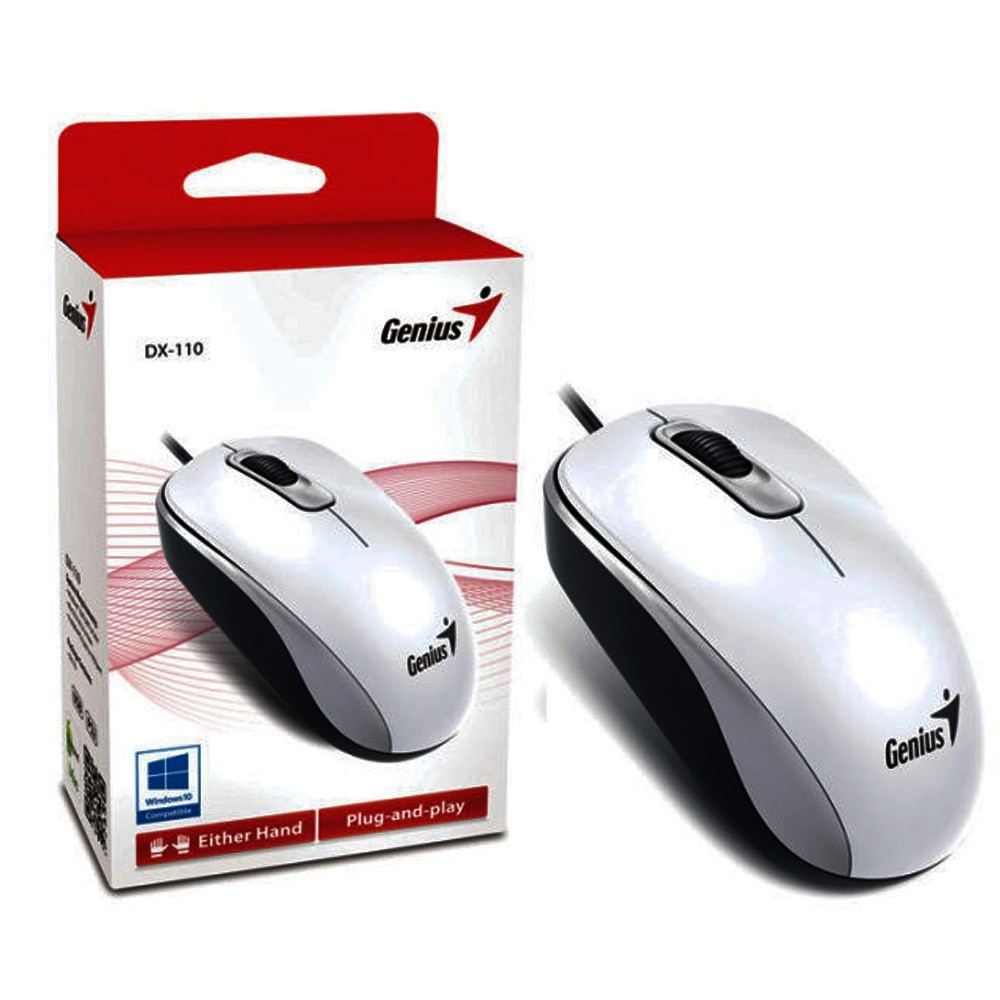 Mouse Genius Dx 110 Blanco USB