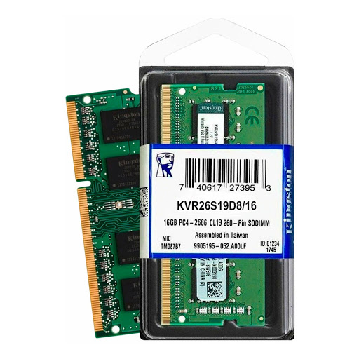 Memoria Ram Notebook DDR4 16Gb 2666Mhz Kingston sodimm