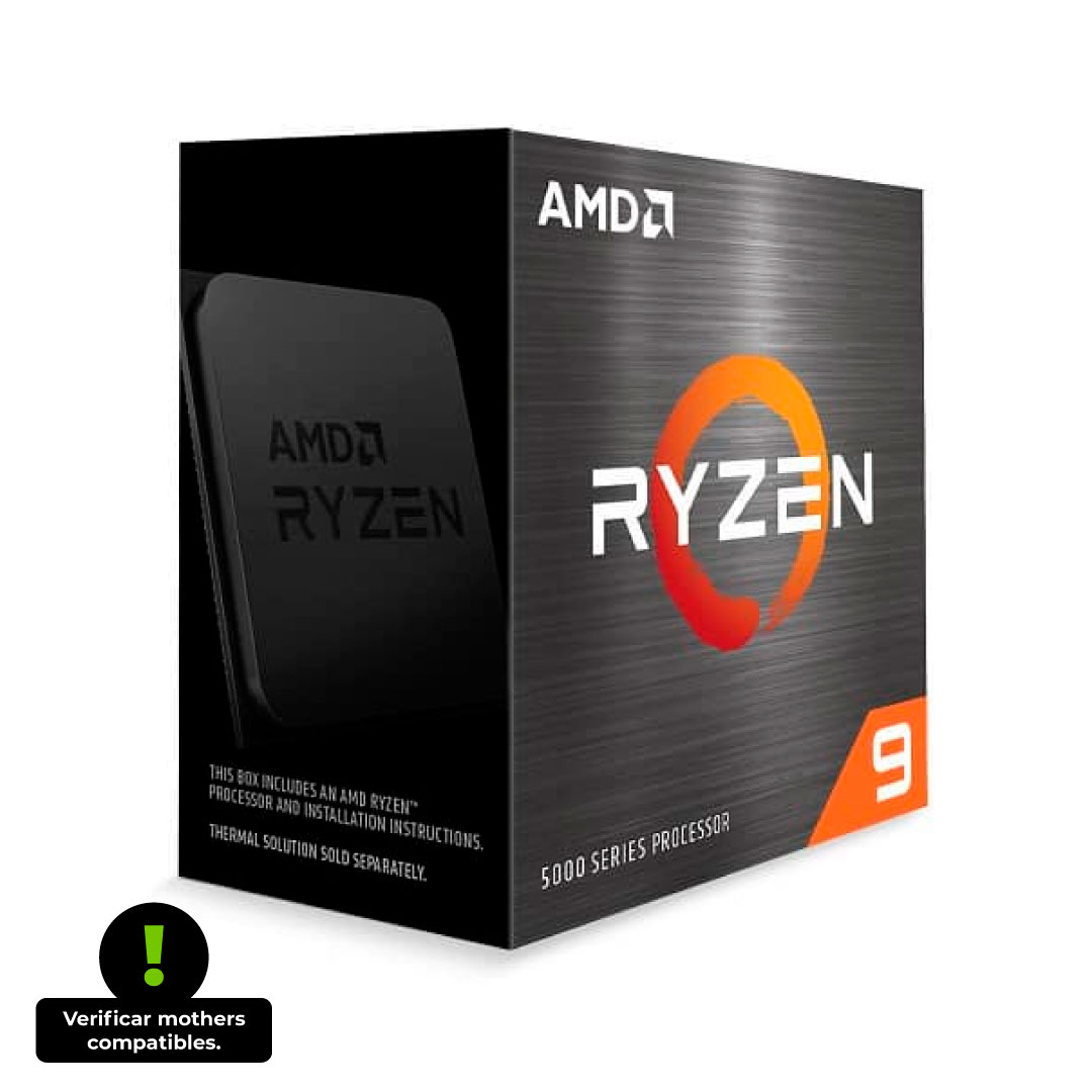 Microprocesador Amd Ryzen 9 5950x 16/32 4.9Ghz S/G S/C Zen3