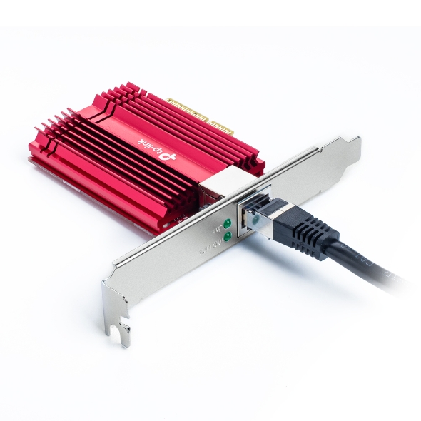 Placa De Red PCI-E Tp-Link TX401 10 Gigabit 10/100/1000/10000