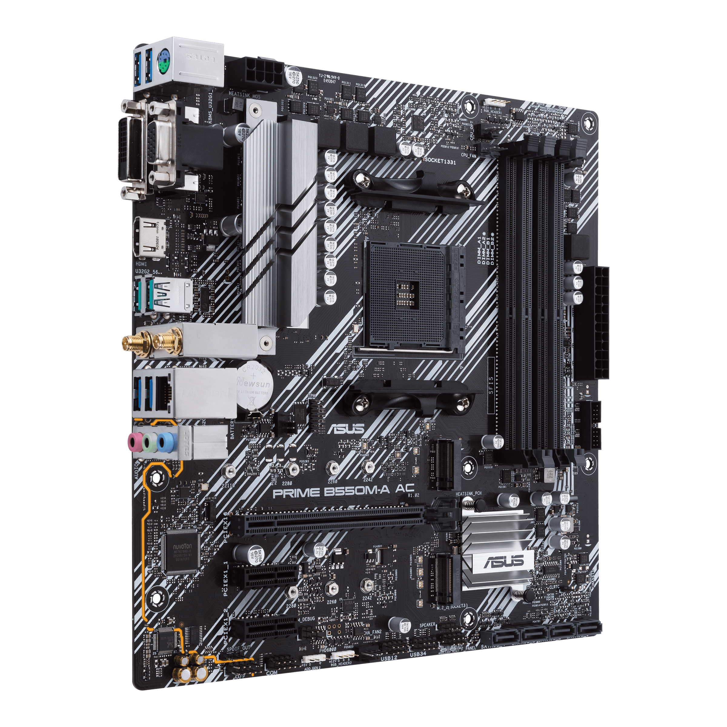 Motherboard Asus Prime B550m-A AC AM4