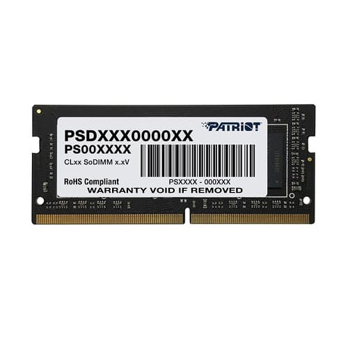 Memoria Ram Sodimm DDR4 4Gb 2666Mhz Patriot