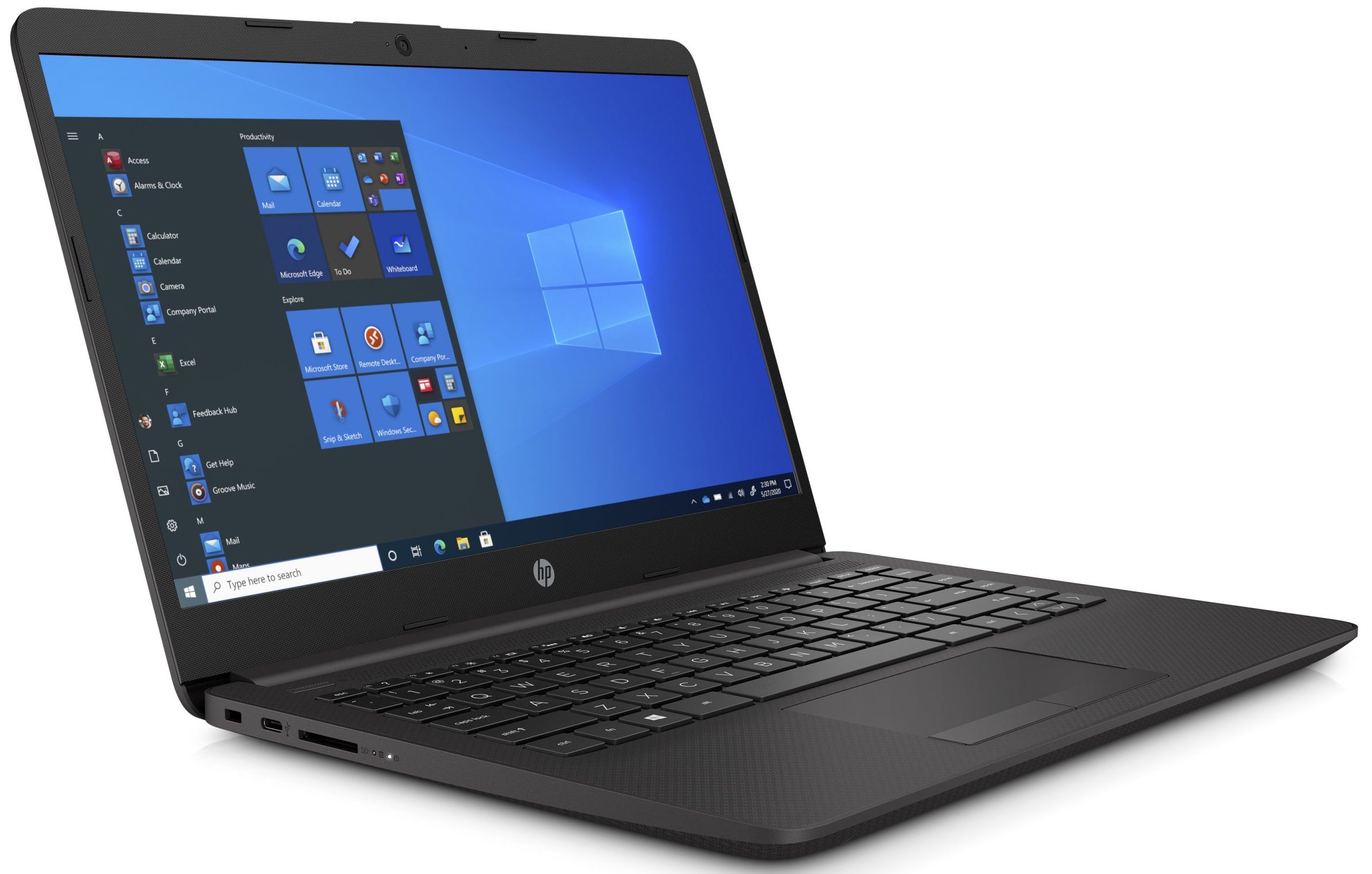 Notebook HP 240 G8 i3 1005G1 8Gb 1Tb SSD 240Gb 14 Free