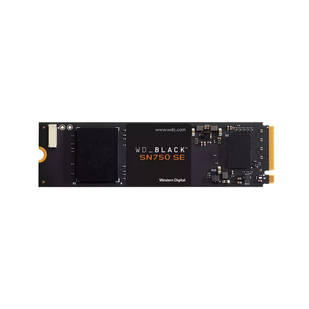 Disco Solido SSD 500Gb Western Digital WD M2 Nvme SN750se Black