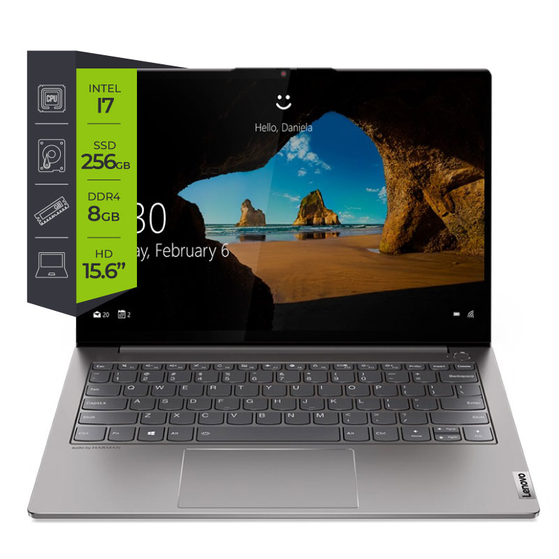 Notebook Lenovo Thinkbook G2 Core i7 1165G7 8Gb SSD 256Gb 15.6 Free