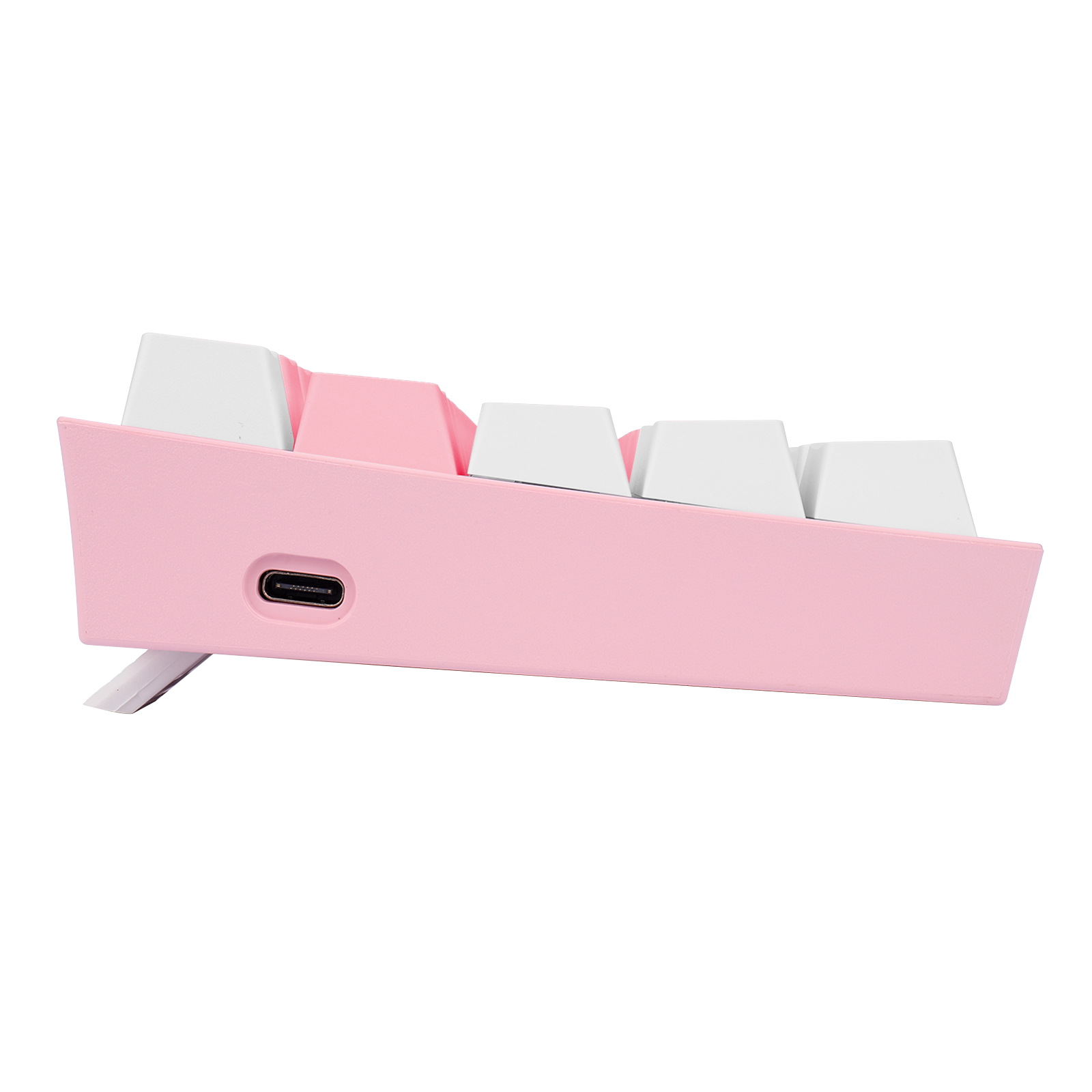 Teclado Redragon K616 RGB Fizz Pro Pink / White Mecanico