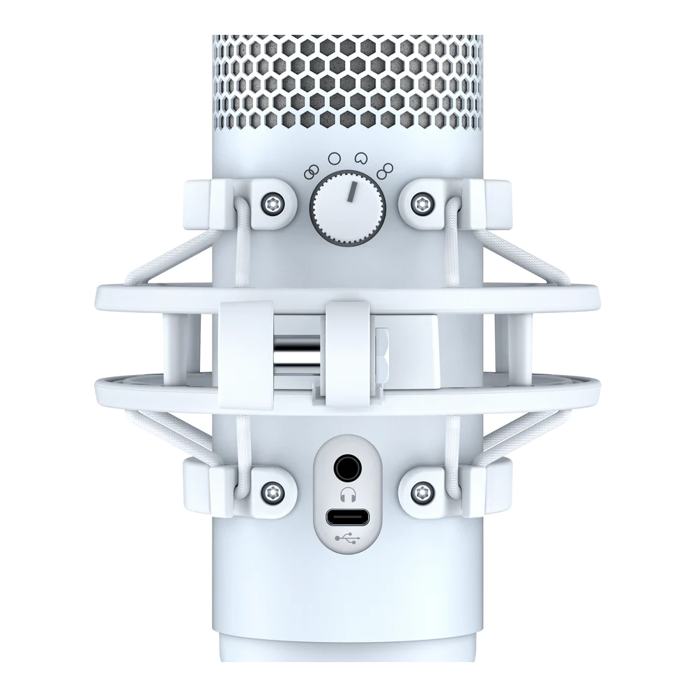Microfono Hyperx Quadcast S White