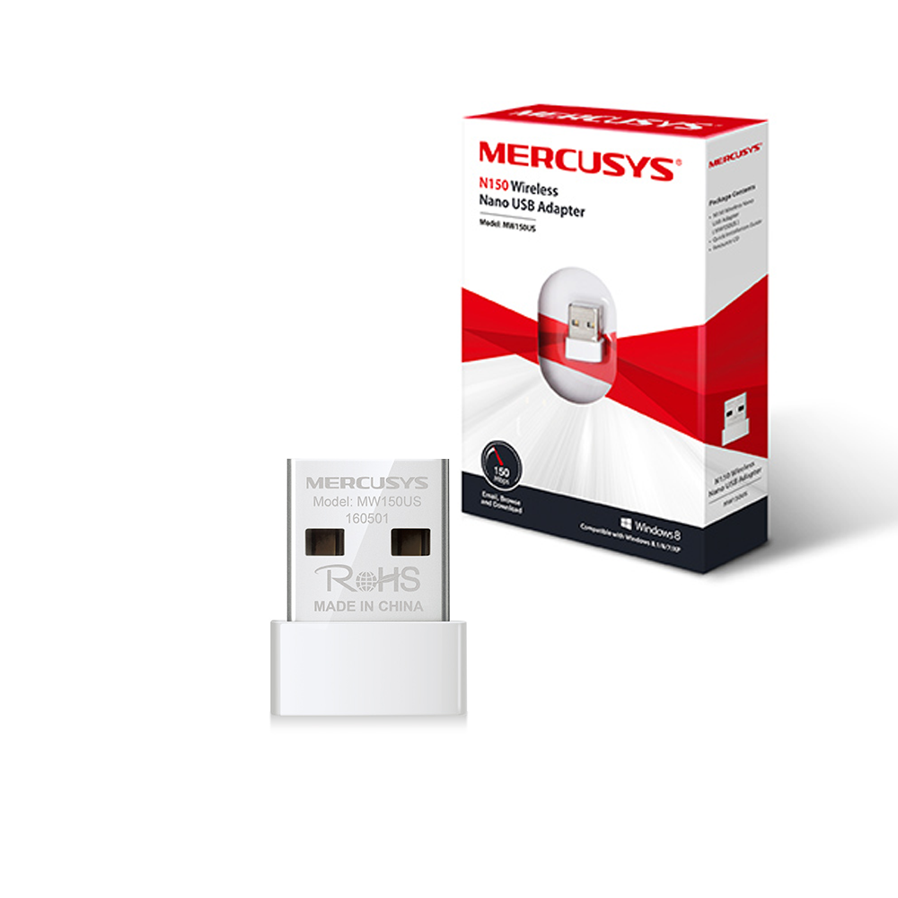 Placa De Red USB Mercusys Nano 150