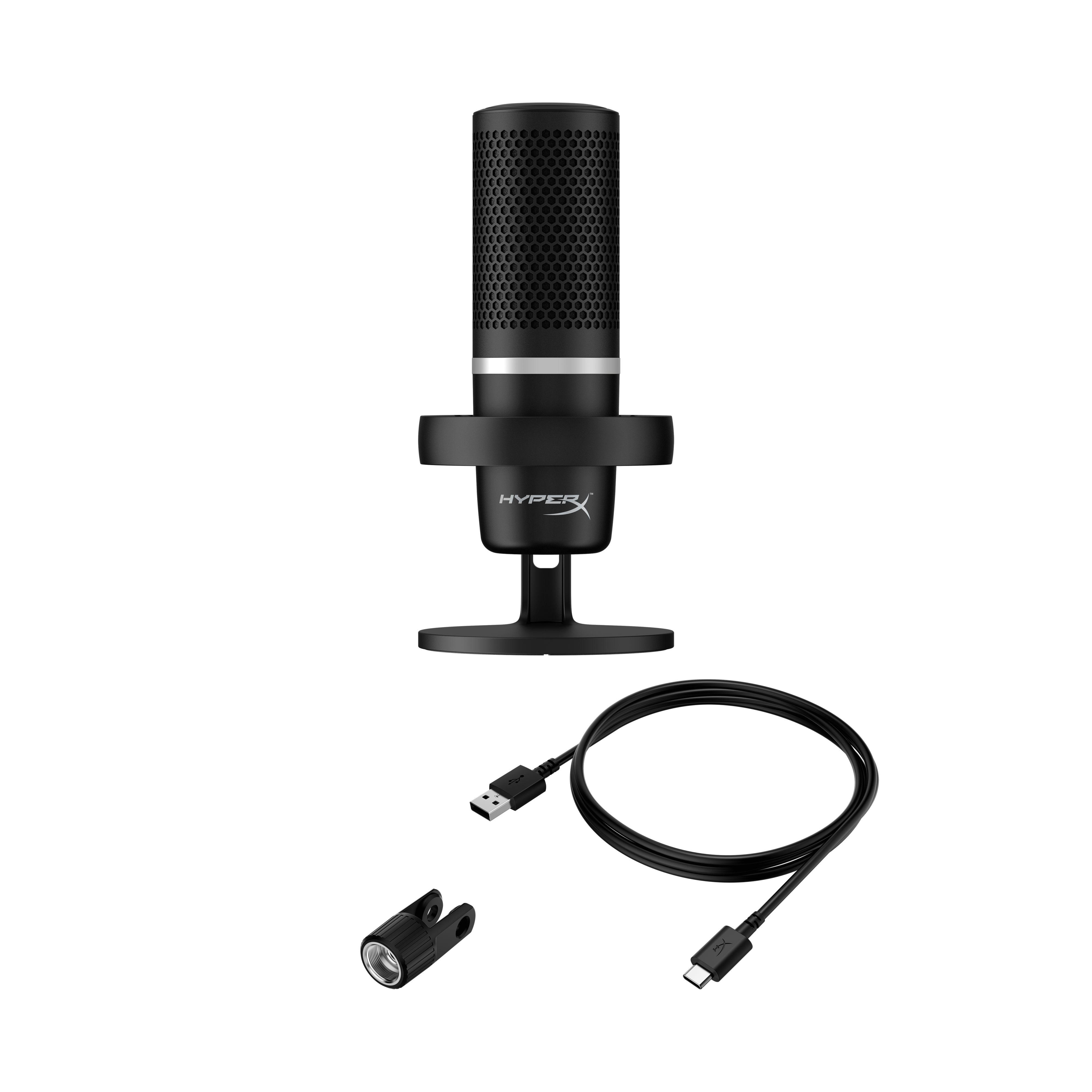 Microfono Hyperx Duo Cast USB RGB Black