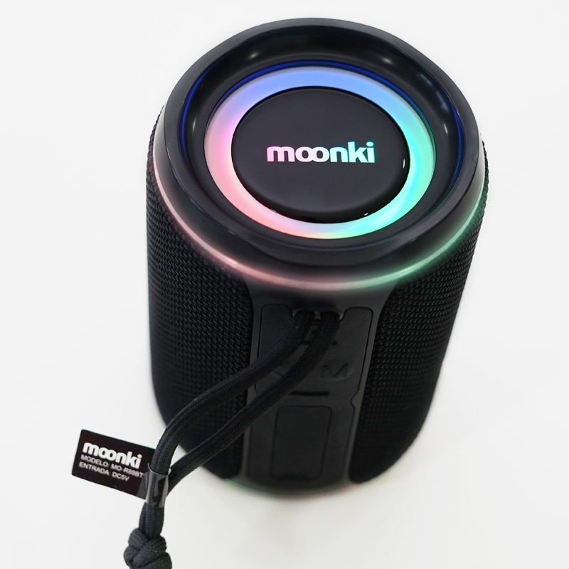 Parlante Portatil Moonki Sound Bluetooth MO-R88BT Negro