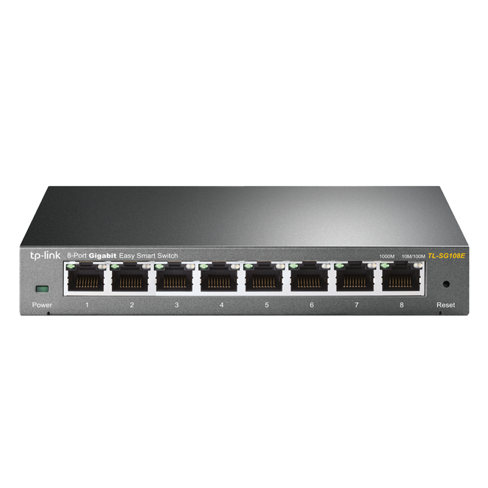 Switch Tp-Link TL-SG108E 8 Puertos 10/100/1000Mb/s