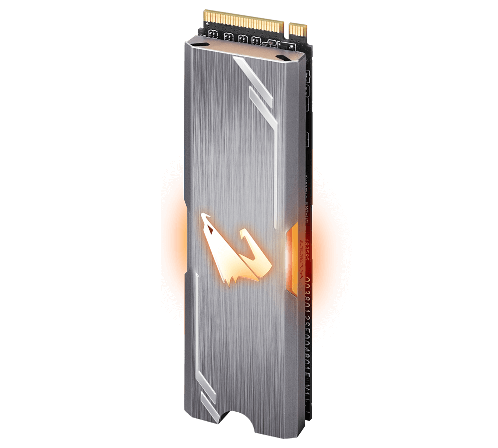 Disco Solido SSD Gigabyte 256Gb M2 NVME Aorus RGB