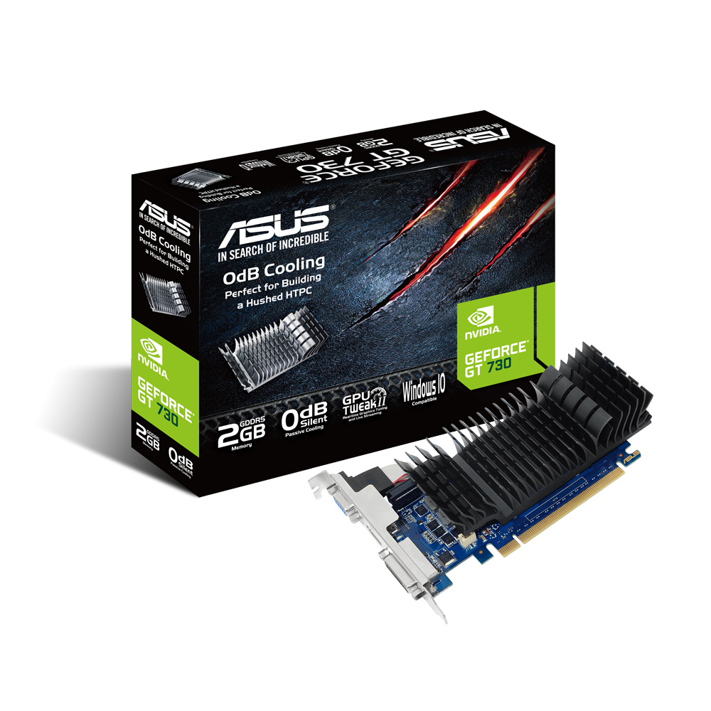 Placa De Video Asus Nvidia GeForce GT730 2Gb DDR5