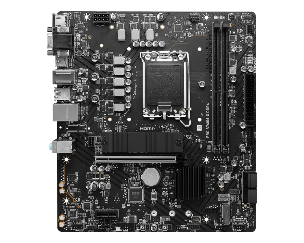 Motherboard MSI PRO B760M-G DDR4 S1700