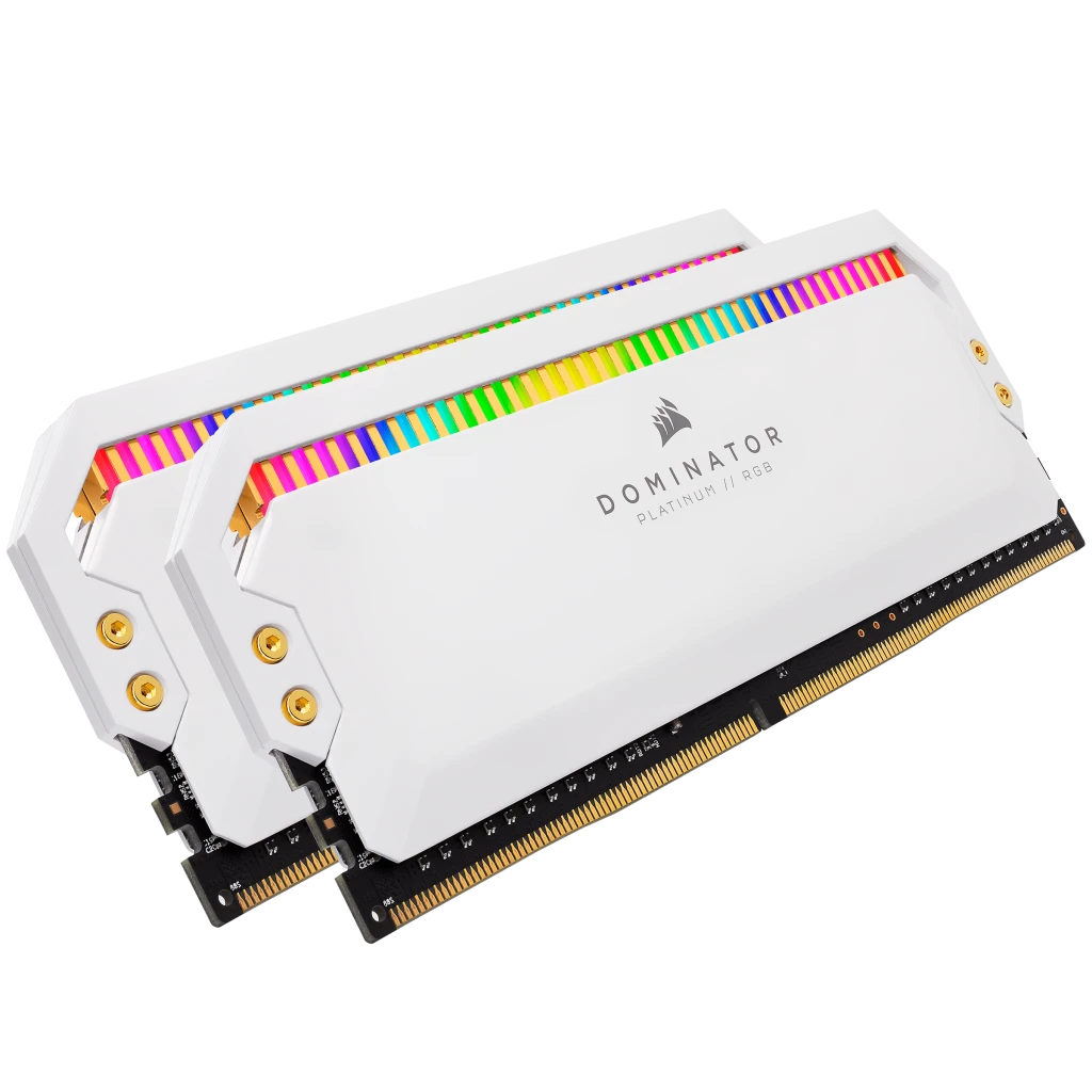 Memoria RAM Corsair Dominator DDR4 16GB 4000Mhz RGB 2x8 White Platinum