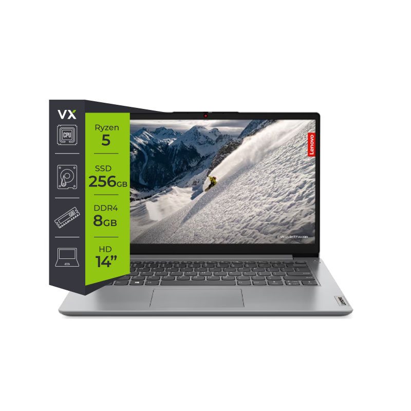 Notebook Lenovo Ideapad 1 Ryzen 5 3500U 8Gb SSD 256Gb 14 Free