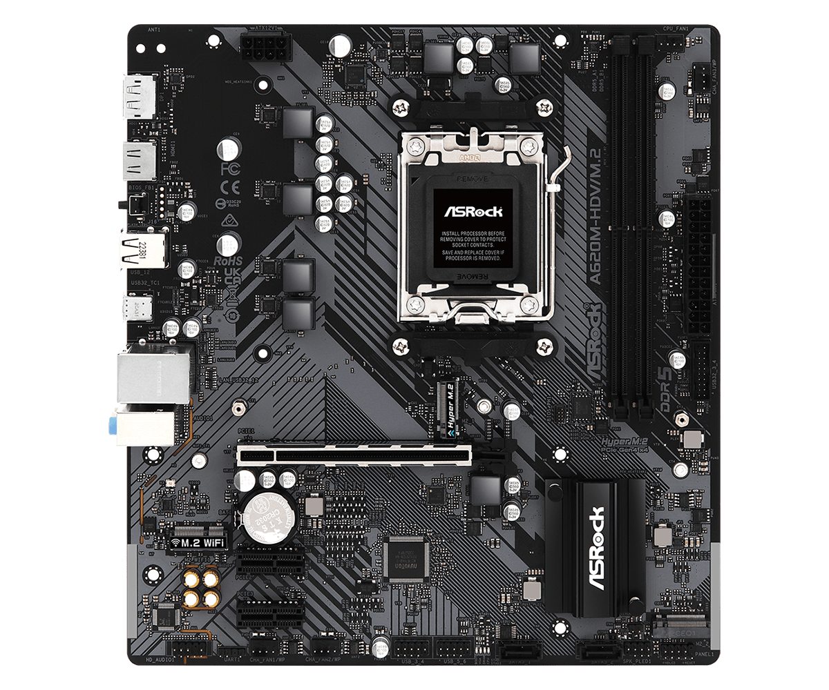 Motherboard Asrock A620M HDV/M.2 DDR5 AM5