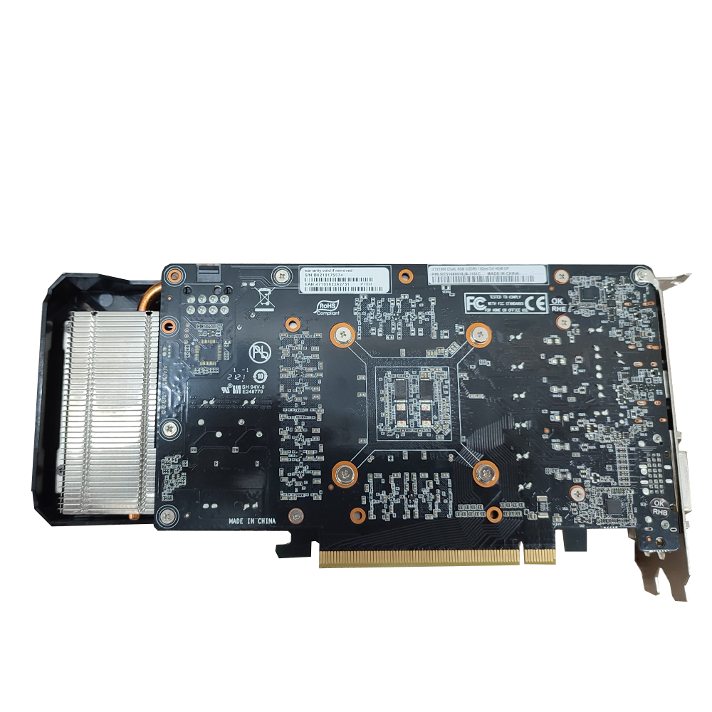 Outlet Placa De Video Palit Nvidia Geforce GTX 1660Ti 6G Dual