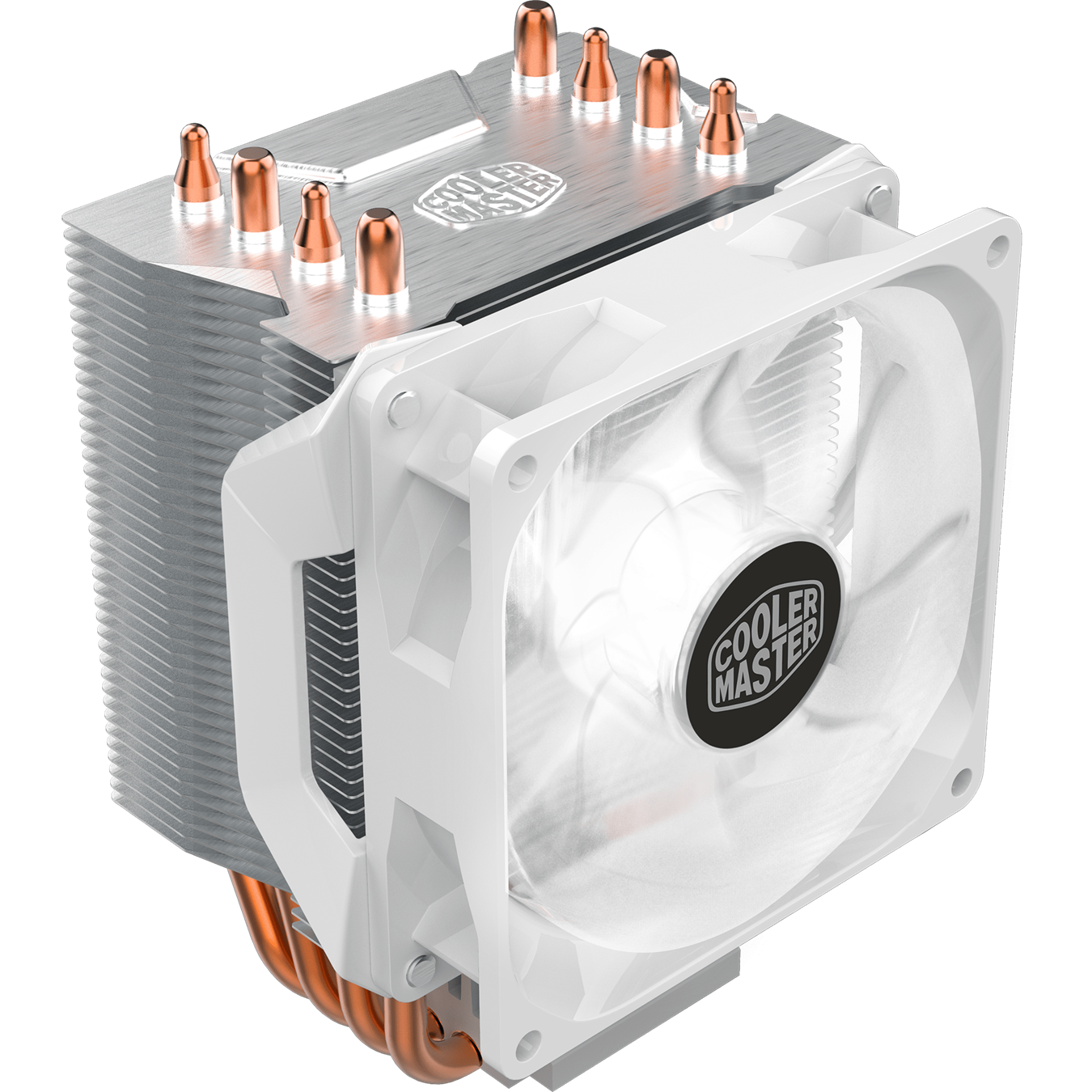 Fan Cooler CPU Cooler Master H410R RGB White S1700