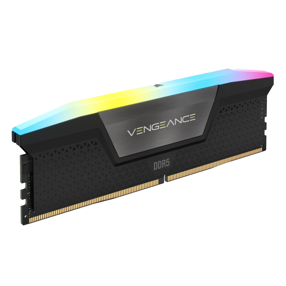 Memoria RAM Corsair Vengeance DDR5 32Gb 6000Mhz RGB Black 2x16