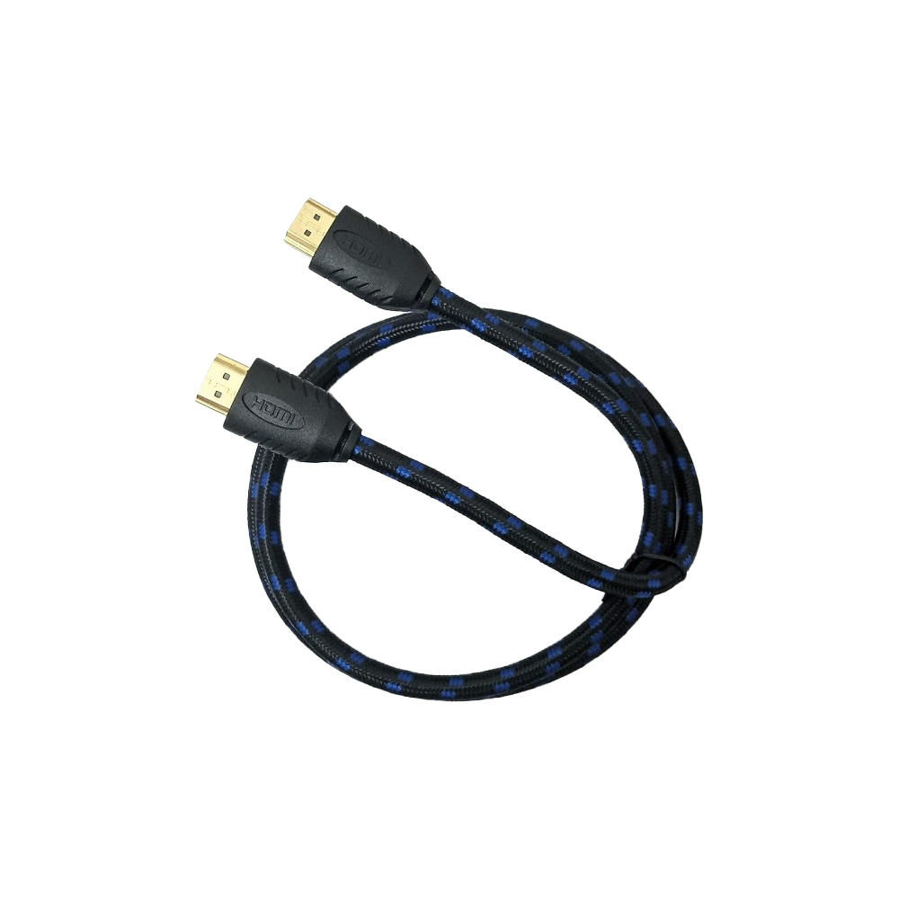 Cable HDMI 2.1 2M Mallado Certificado QR 8K 60Hz