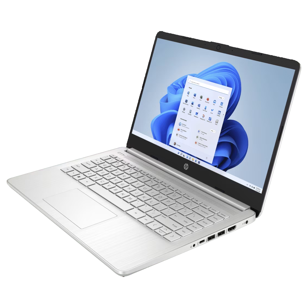 Notebook HP 14-DQ0524LA Intel N4120 4Gb SSD 128GB 14 HD W11
