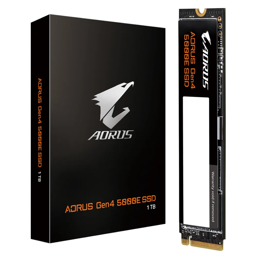 Disco Solido Ssd 1TB Gigabyte M2 NVME GEN4 AORUS 5000E 5000Mb/s