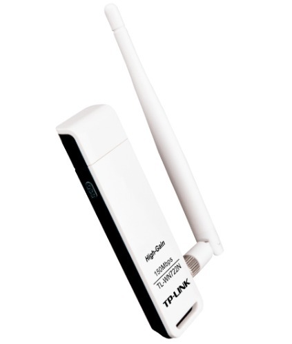 Placa De Red Tp-Link Wireless Usb Wn722n 150mbps Con Antena