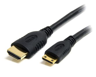 Cable HDMI - Mini HDMI M-M Mallado 5Mts