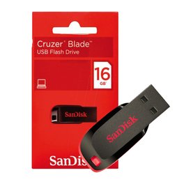 Pendrive 16 Gb SanDisk Cruzer Blade Usb 2.0