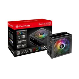 Fuente Thermaltake 500W Smart White RGB 80+ White