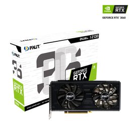 Placa De Video Palit Nvidia GeForce RTX 3060 Dual 12Gb Gddr6 LHR