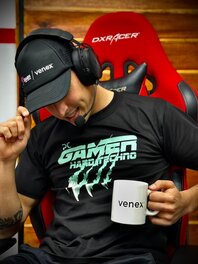 Merch Gorra Venex Pc Gamer H&T Negra