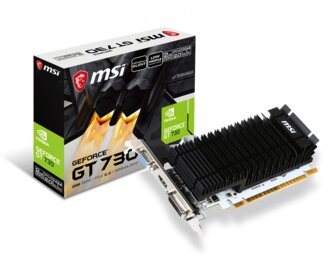 Placa de Video MSI Nvidia Geforce GT 730 2Gb DDR3