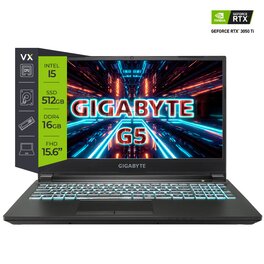 Notebook Gigabyte G5 15 i5 11400H RTX3050Ti 16Gb 15.6 Free