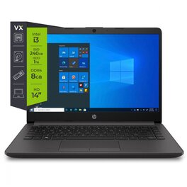 Notebook HP 240 G8 i3 1005G1 8Gb 1Tb SSD 240Gb 14 Free