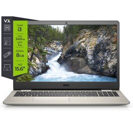 Notebook Dell Vostro 3500 i3 1115G4 8Gb 1Tb SSD 240Gb 15.6 Ubuntu