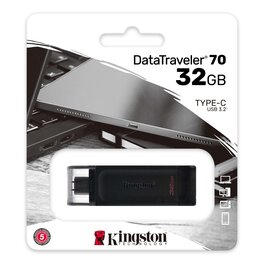 Pendrive 32Gb Kingston DT70 USB Tipo C