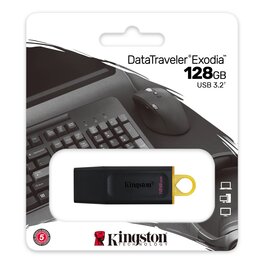 Pendrive 128Gb Kingston USB 3.2 DTX Exodia