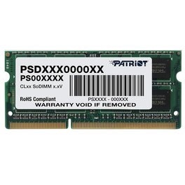 Memoria RAM Patriot Sodimm DDR3 4Gb 1600Mhz