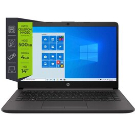 Notebook HP 240 G8 Celeron N4020 4Gb 500Gb 14 W10